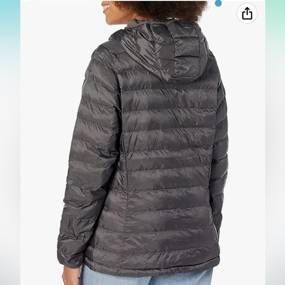 Lightweight Long-Sleeve Full-Zip Water-Resistant Packable Hooded Puffer Jacket - Picture 2 of 4